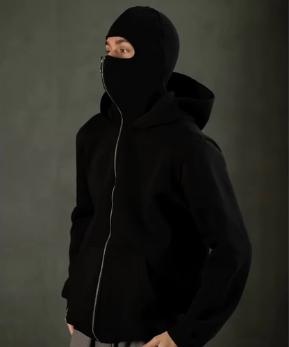 NinjaHoodie - Sudadera Táctica de 100% Algodón